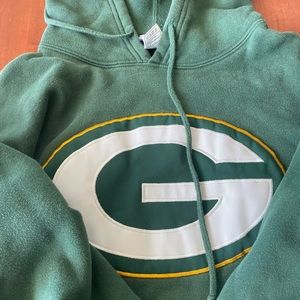 Vintage Green Bay Hoodie size Large